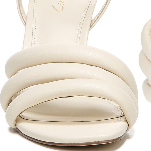 💫Asymmetrical heeled sandal - Picture 3 of 7